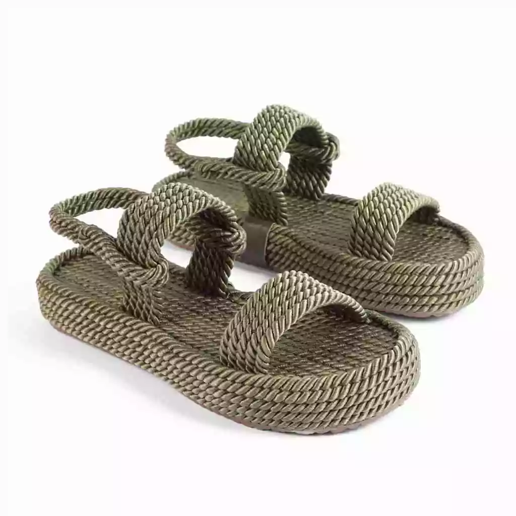 Босоніжки Жіночі Мотузки Inshoes Хакі